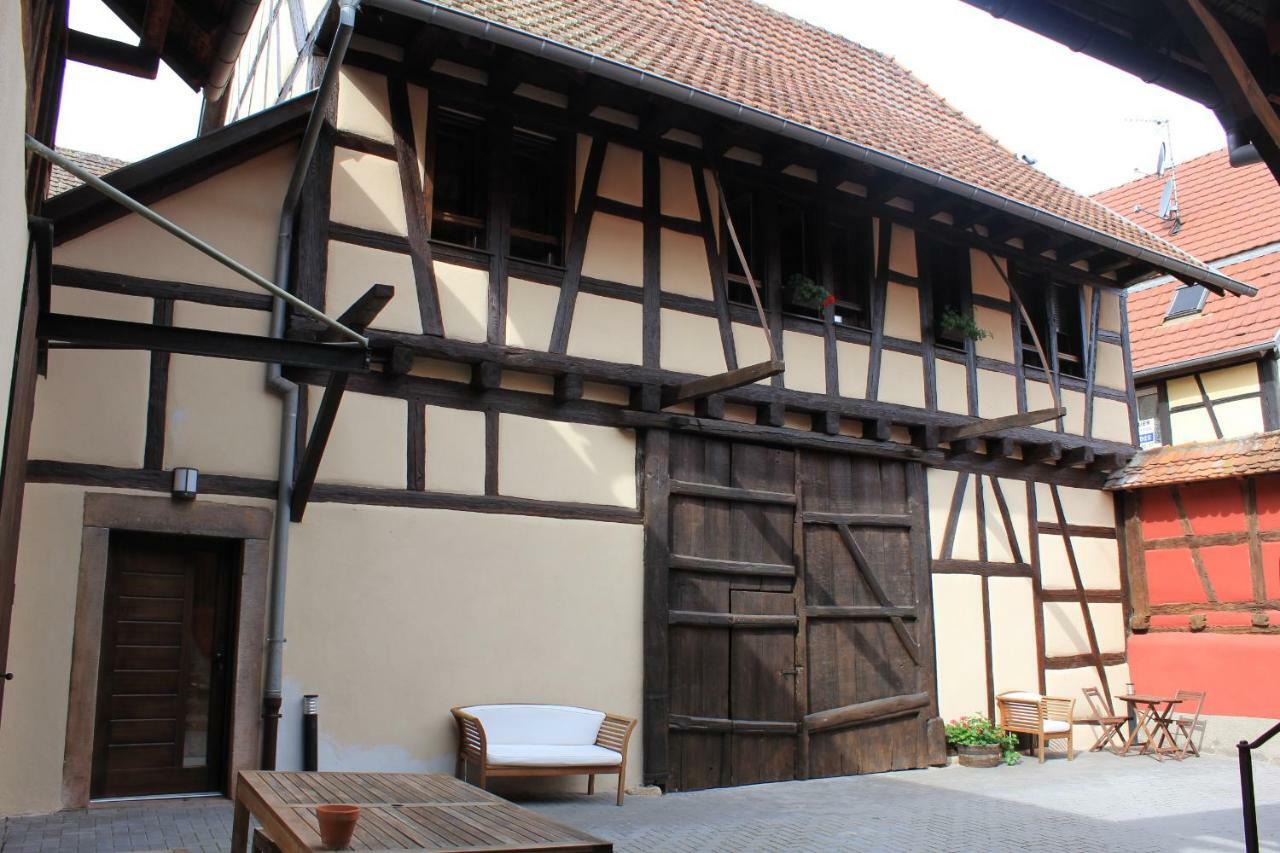 Gite De L'Ours Grognon Dambach-la-Ville Exterior photo